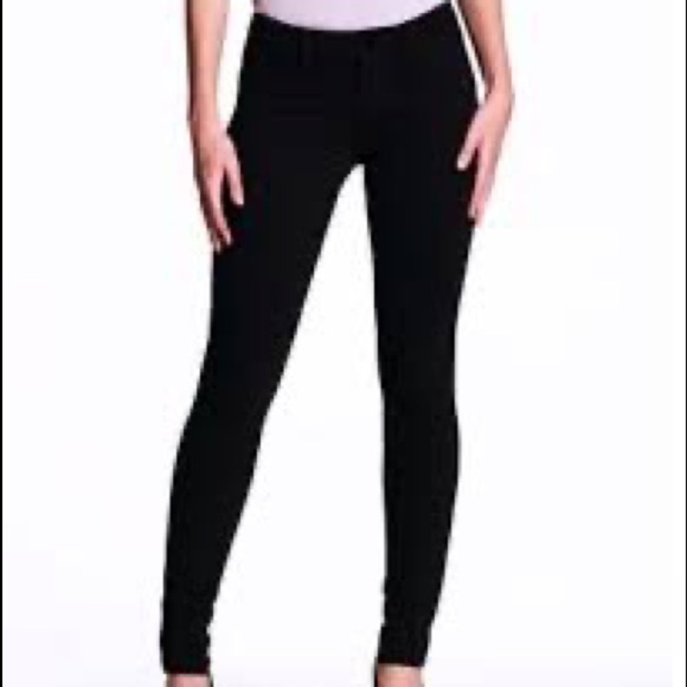 Jessica Simpson Faded Black Kiss Me Pull On Jeggings